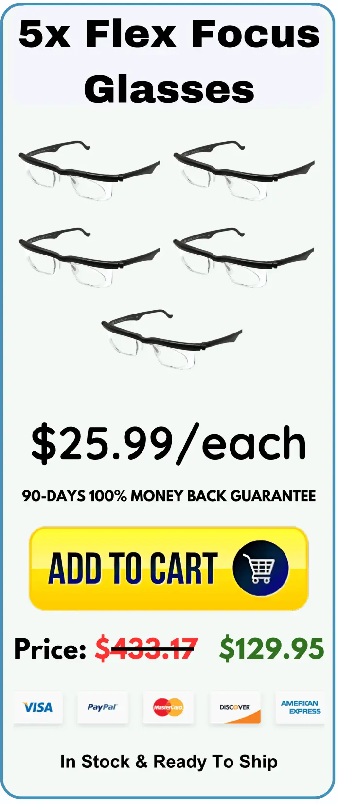 Flex Focus Glasses offer package price 